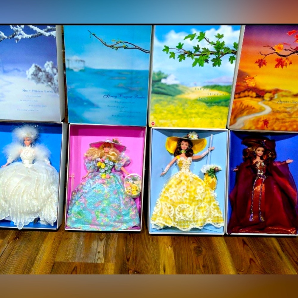 all four season barbie set